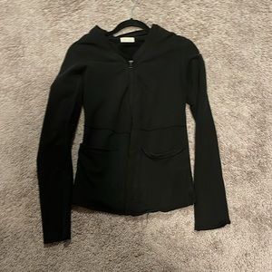 Medium neesh zip up jersey cardigan